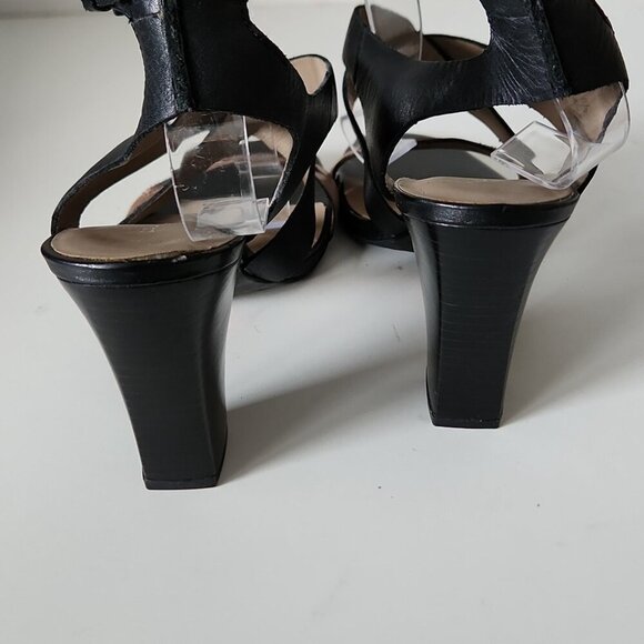 Franco Sarto Black and Brown Heels - Picture 5 of 6